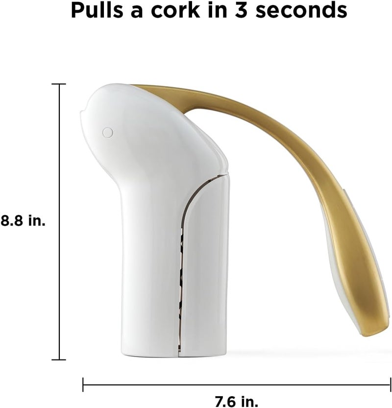 rabbit Vertical Lever Corkscrew with Foil Cutter - Image 2